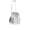 Explorafunk – Mochila – Piel de becerro, purpurina y gamuza – Blanco Explorafunk – Mochila – Piel de becerro, purpurina y gamuza – Blanco