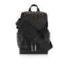 Explorafunk Small – Mochila – Tejido, ante de becerro y tachuelas – Negro Explorafunk Small – Mochila – Tejido, ante de becerro y tachuelas – Negro