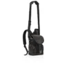 Explorafunk Small – Mochila – Tejido, ante de becerro y tachuelas – Negro Explorafunk Small – Mochila – Tejido, ante de becerro y tachuelas – Negro