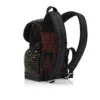 Explorafunk Small – Mochila – Tejido, ante de becerro y tachuelas – Negro Explorafunk Small – Mochila – Tejido, ante de becerro y tachuelas – Negro