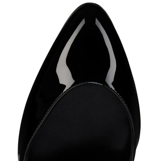 Fannylove Alta – Zapatos de tacón de 120 mm – Piel de becerro charol – Negro – Mujer Fannylove Alta – Zapatos de tacón de 120 mm – Piel de becerro charol – Negro – Mujer