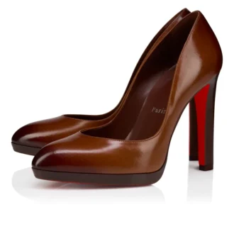 Fannylove Alta – Zapatos de tacón de 120 mm – Piel de becerro patinada – Carmín oscuro – Mujer Fannylove Alta – Zapatos de tacón de 120 mm – Piel de becerro patinada – Carmín oscuro – Mujer