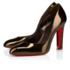 Fannylove – Zapatos de tacón de 100 mm – Piel de becerro laminada – Bronzo – Mujer Fannylove – Zapatos de tacón de 100 mm – Piel de becerro laminada – Bronzo – Mujer