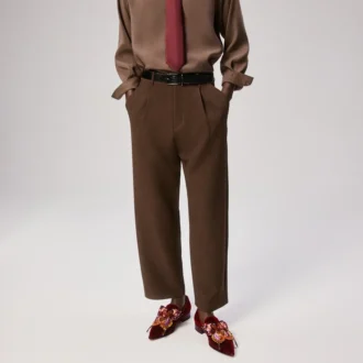 Farfajour – Mocasines – Terciopelo – Burdeos – Hombre Farfajour – Mocasines – Terciopelo – Burdeos – Hombre