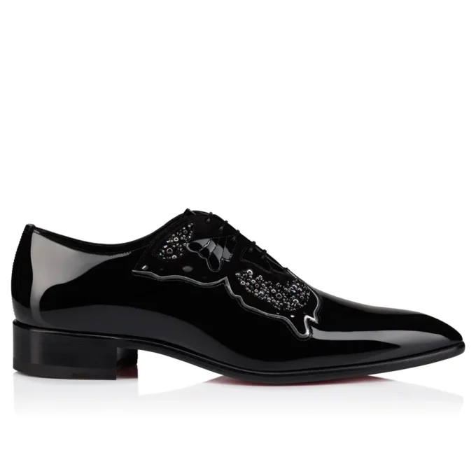 Farfarock – Zapatos Oxford – Piel de becerro charol y ante de becerro – Negro – Hombre Farfarock – Zapatos Oxford – Piel de becerro charol y ante de becerro – Negro – Hombre