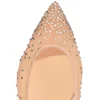 Follies Strass – Bailarinas – Malla, piel de becerro de gamuza y strass – Seda ligera – Mujer
