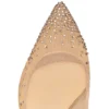 Follies Strass – Zapatos de tacón de 100 mm – Malla, ante de becerro y strass – Seda clara – Mujer Follies Strass – Zapatos de tacón de 100 mm – Malla, ante de becerro y strass – Seda clara – Mujer