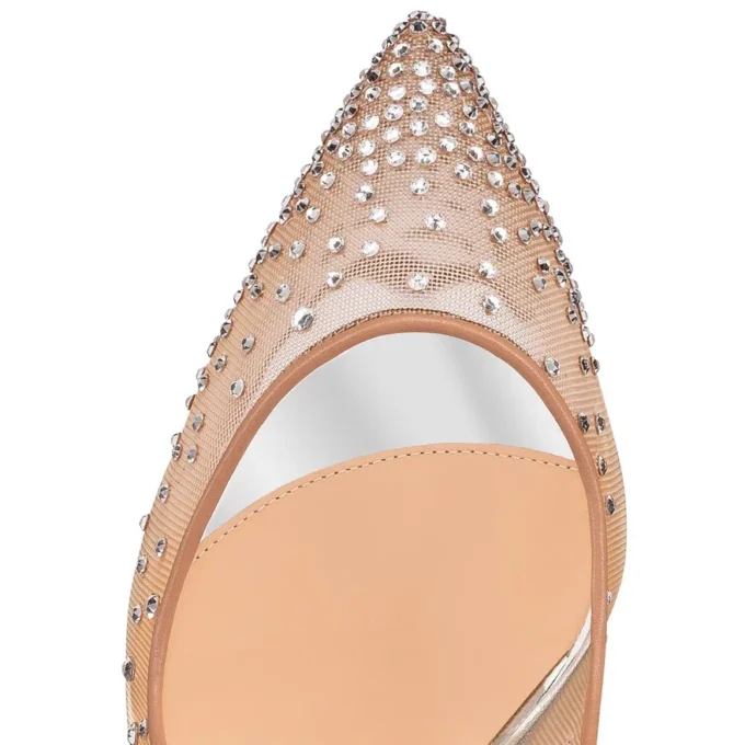 Follies Strass – Zapatos de tacón de 100 mm – Strass – Plata Follies Strass – Zapatos de tacón de 100 mm – Strass – Plata