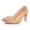 Follies Strass – Zapatos de tacón de 85 mm – Malla y gamuza – Seda clara – Mujer Follies Strass – Zapatos de tacón de 85 mm – Malla y gamuza – Seda clara – Mujer