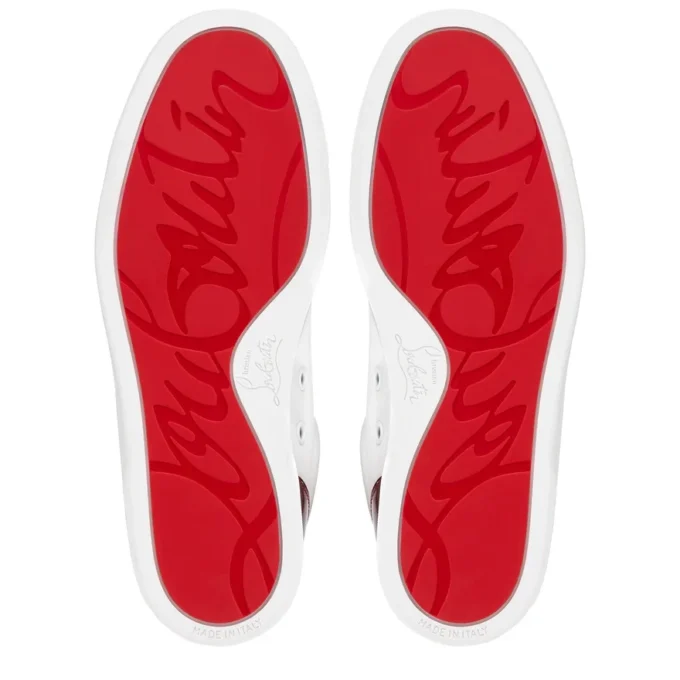 Fun Louise Junior – Zapatillas – Piel de becerro y charol Psychic – Blanco – Mujer