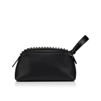 Funky – Bolsa – Piel de becerro y tachuelas – Negro