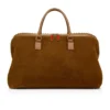 Funky – Bolso de viaje – Piel de becerro invertida y tachuelas – Rhea Funky – Bolso de viaje – Piel de becerro invertida y tachuelas – Rhea