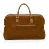 Funky – Bolso de viaje – Piel de becerro invertida y tachuelas – Rhea Funky – Bolso de viaje – Piel de becerro invertida y tachuelas – Rhea