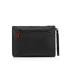 Funky – Bolso tipo riñonera – Piel de becerro granulada y tachuelas – Negro Funky – Bolso tipo riñonera – Piel de becerro granulada y tachuelas – Negro