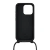 Funky – Funda para teléfono – Goma y piel de becerro – Negro Funky – Funda para teléfono – Goma y piel de becerro – Negro