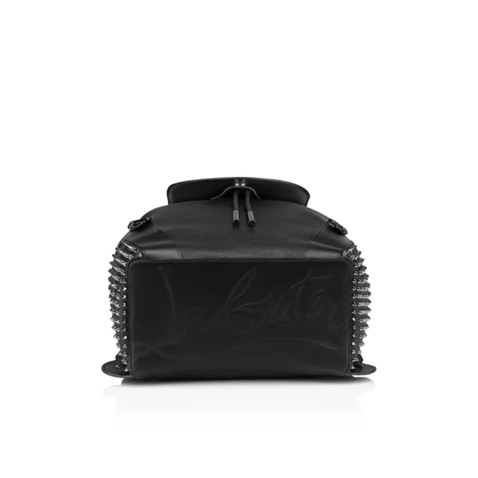 Funky – Mochila – Piel de becerro y tachuelas – Negro Funky – Mochila – Piel de becerro y tachuelas – Negro