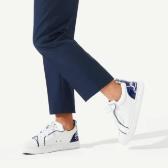 Funnyto – Zapatillas – Piel de becerro y piel de becerro charol – Bianco – Niños