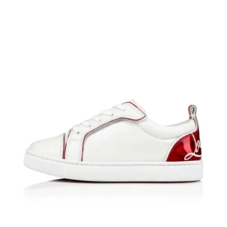 Funnyto – Zapatillas de caña baja – Piel de becerro – Loubi – Niños