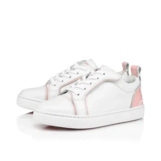 Funnyto – Zapatillas de caña baja – Piel de becerro – Rosy – Niños