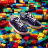 Funnyto – Zapatillas – Piel de becerro – Azul marino – Niños Funnyto – Zapatillas – Piel de becerro – Azul marino – Niños