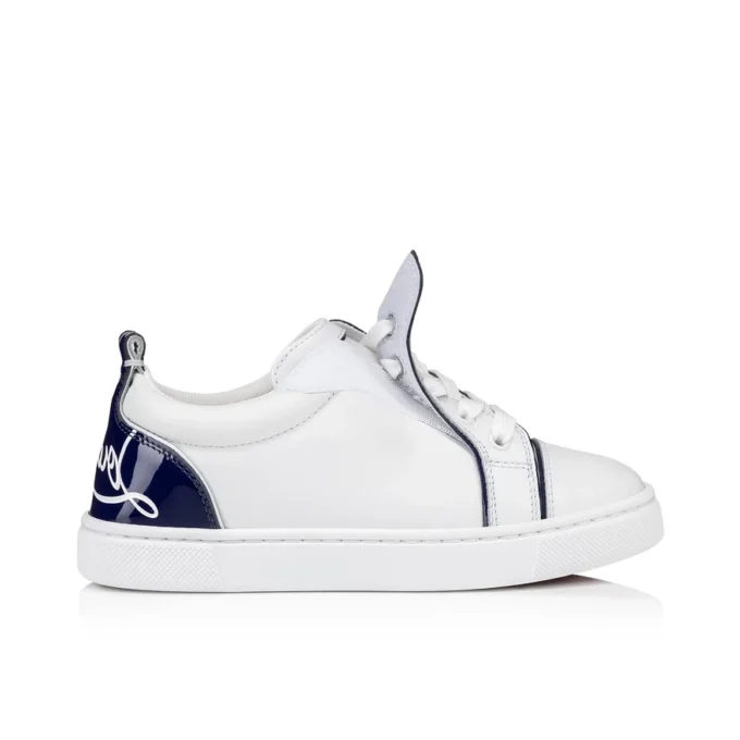Funnyto – Zapatillas – Piel de becerro y piel de becerro charol – Bianco – Niños Funnyto – Zapatillas – Piel de becerro y piel de becerro charol – Bianco – Niños