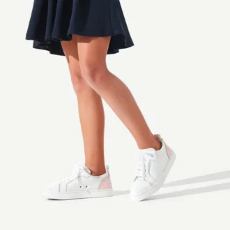 Funnyto – Zapatillas – Piel de becerro y piel de becerro charol – Rosado – Niños