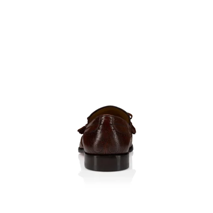 Grave Moc – Mocasines – Piel de becerro patinada – Havane – Hombre Grave Moc – Mocasines – Piel de becerro patinada – Havane – Hombre
