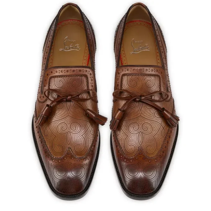 Grave Moc – Mocasines – Piel de becerro patinada – Havane – Hombre Grave Moc – Mocasines – Piel de becerro patinada – Havane – Hombre