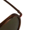 Greggo Lb0004 – Gafas de sol – Metal – Cuerno marrón Greggo Lb0004 – Gafas de sol – Metal – Cuerno marrón