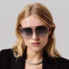 Greggo Lb0029 – Gafas de sol – Metal – Gris plomizo