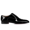 Greggo – Zapatos Oxford – Piel de becerro patinada – Negro – Hombre Greggo – Zapatos Oxford – Piel de becerro patinada – Negro – Hombre
