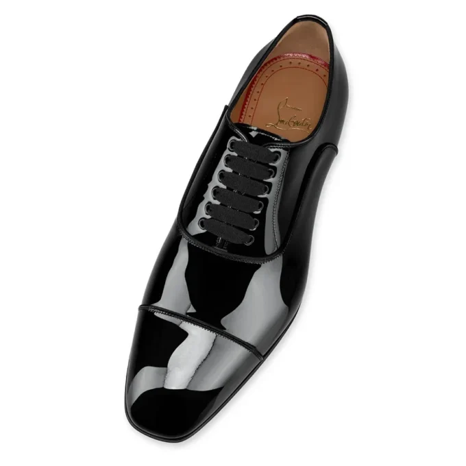 Greggo – Zapatos Oxford – Piel de becerro patinada – Negro – Hombre Greggo – Zapatos Oxford – Piel de becerro patinada – Negro – Hombre