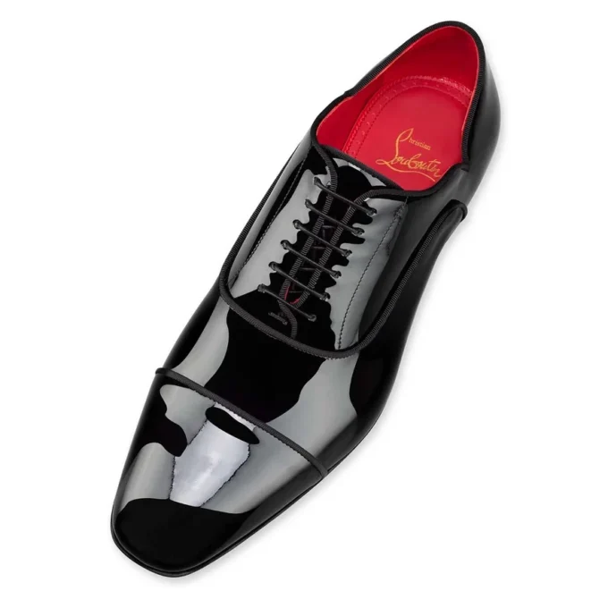 Greggy Chick – Zapatos con cordones – Piel de becerro charol – Negro – Hombre Greggy Chick – Zapatos con cordones – Piel de becerro charol – Negro – Hombre