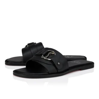 Her in Roma Mule – Mules – Piel de becerro – Negro – Mujer