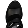 Her in Roma – Sandalias de 70 mm – Piel de becerro encerada – Negro – Mujer Her in Roma – Sandalias de 70 mm – Piel de becerro encerada – Negro – Mujer