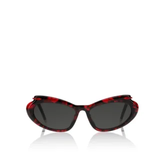Hot Chick Lb0010 – Gafas de sol – Acetato – Rojo Havana