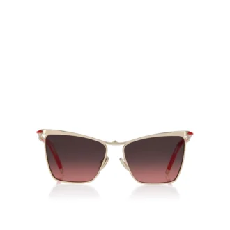 Hot Chick Lb0020 – Gafas de sol – Metal – Dorado ahumado