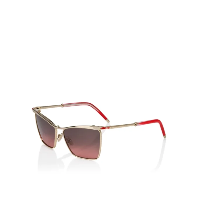 Hot Chick Lb0020 – Gafas de sol – Metal – Dorado ahumado