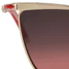 Hot Chick Lb0020 – Gafas de sol – Metal – Dorado ahumado