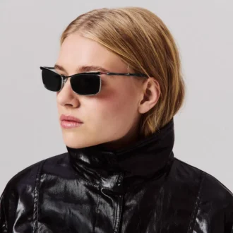 Hot Chick Lb0021 – Gafas de sol – Metal – Rutenio oscuro
