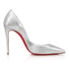 Iriza – Zapatos de tacón de 100 mm – Cuero napa laminado – Plata – Mujer Iriza – Zapatos de tacón de 100 mm – Cuero napa laminado – Plata – Mujer