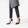 Iriza – Zapatos de tacón de 100 mm – Piel de becerro charol – Negro – Mujer