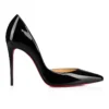 Iriza – Zapatos de tacón de 100 mm – Piel de becerro charol – Negro – Mujer