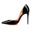 Iriza – Zapatos de tacón de 100 mm – Piel de becerro charol – Negro – Mujer
