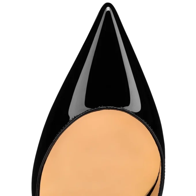 Iriza – Zapatos de tacón de 85 mm – Piel de becerro charol – Negro – Mujer