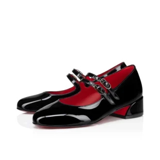 Jane Fille – Bailarinas – Piel de becerro charol – Negro – Niños