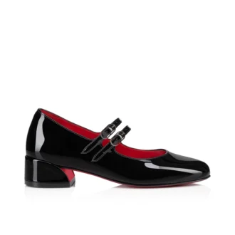 Jane Fille – Bailarinas – Piel de becerro charol – Negro – Niños