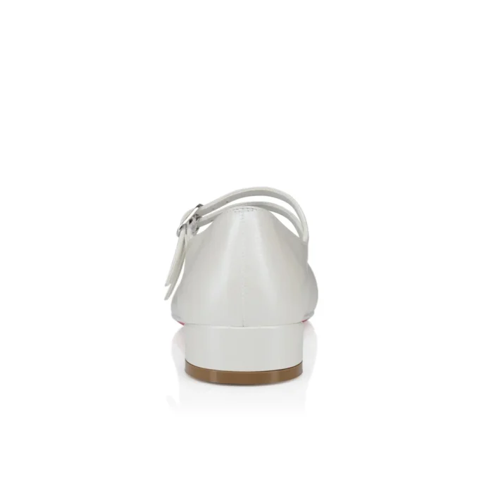 Jane Fille – Bailarinas – Piel napa nacarada – Bianco – Niños Jane Fille – Bailarinas – Piel napa nacarada – Bianco – Niños