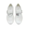 Jane Fille – Bailarinas – Piel napa nacarada – Bianco – Niños Jane Fille – Bailarinas – Piel napa nacarada – Bianco – Niños