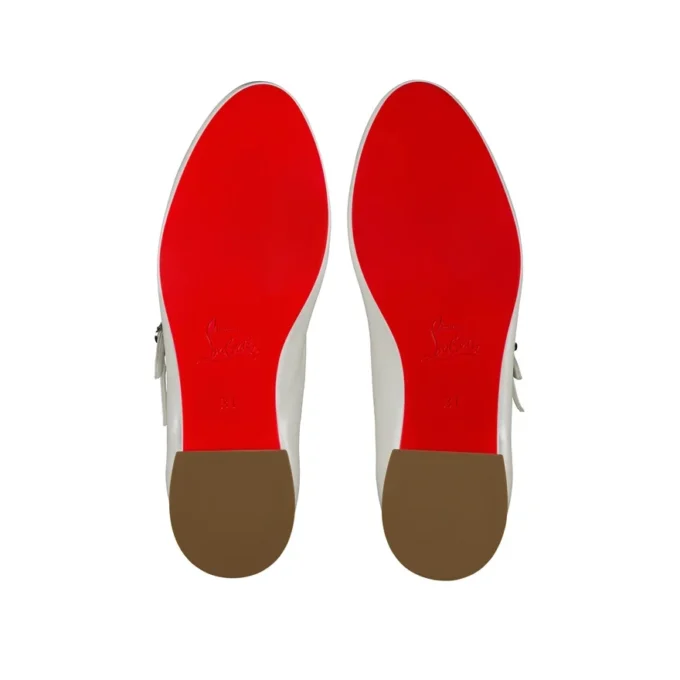 Jane Fille – Bailarinas – Piel napa nacarada – Bianco – Niños Jane Fille – Bailarinas – Piel napa nacarada – Bianco – Niños